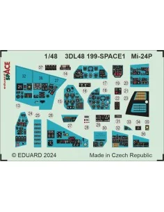 Mi-24P SPACE, 1/48 - Eduard Accessories 3DL48199 2