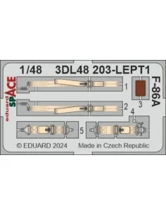 F-86A SPACE CLEAR PROP, 1/48 - Eduard Accessories 3DL48203