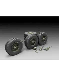 DUKW sagged wheels, 1/35 - Royal Model RM742