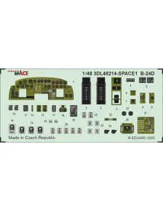 B-24D SPACE HOBBY BOSS, 1/48 - Eduard Accessories 3DL48214 2