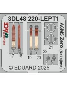 A6M5 Zero (Nakajima) SPACE EDUARD, 1/48 - Eduard Accessories 3DL48220