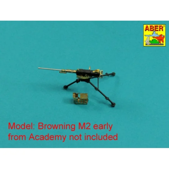 EARLY Barrel for M2 Browning '50 in (12, &mm), 1/35 - Aber Models 3...