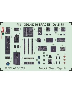 Do 217K SPACE ICM, 1/48 - Eduard Accessories 3DL48240 2