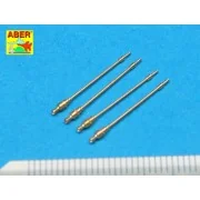 4 barrels for MG42 without jacket, 1/35 - Aber Models 35 L-092 4 barrels for MG42 without jacket, 1/35 - Aber Models 35 L-092