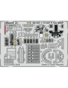 F-15J MSIP, 1/72 - Eduard Accessories SS827
