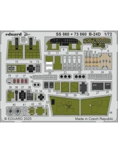 B-24D for Airfix, 1/72 - Eduard Accessories SS860