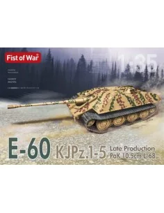 German WWII E-60 Heavy jadge panther late type with 105mm gun, 1/35...
