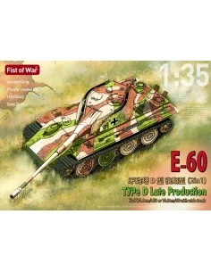 Fist of War German E60 ausf.D 12.8cm tank late type, 1/35 - Modelco...