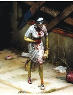 [NO_DESC] Nurse zombie 'Zombies serie', 1/35 - Royal Model RM762