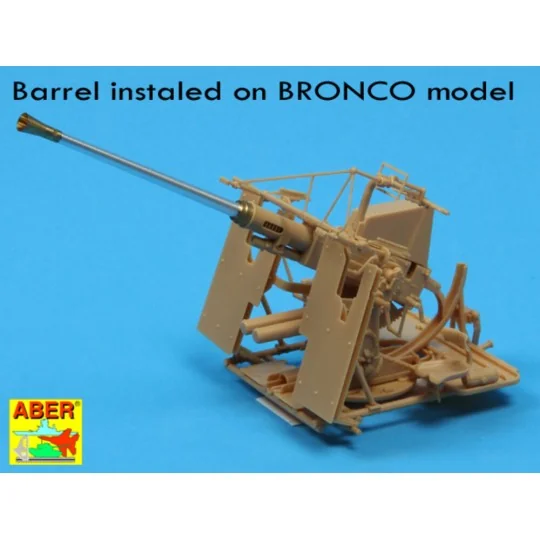 Barrel for 40mm Bofors Anti Aircraft Gun, 1/35 - Aber Models 35 L-093