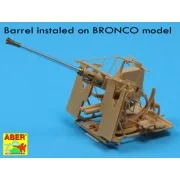 Barrel for 40mm Bofors Anti Aircraft Gun, 1/35 - Aber Models 35 L-093