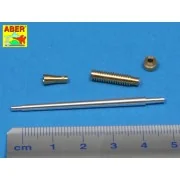 Barrel for 40mm Bofors Anti Aircraft Gun, 1/35 - Aber Models 35 L-093