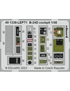 B-24D cockpit 1/48 REVELL, 1/48 - Eduard Accessories 491338