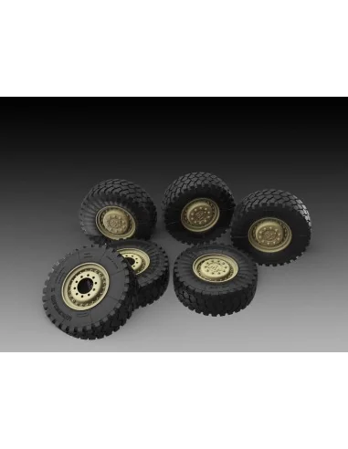 Cougar-4×4 sagged wheels, 1/35 - Royal Model RM772