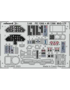 MiG-17F 1/48 AMMO, 1/48 - Eduard Accessories 491366