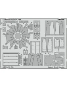 P-47D-30 1/48 MINIART, 1/48 - Eduard Accessories 491432 2