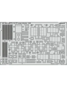 B-17F nose interior, 1/48 - Eduard Accessories 491461
