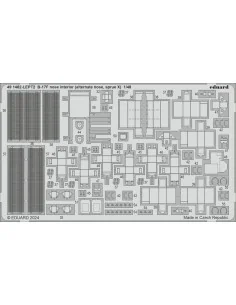 B-17F nose interior (alternate nose, sprue X), 1/48 - Eduard Access... 2