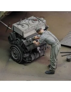 German infantry at work, 1/35 - Royal Model RM777