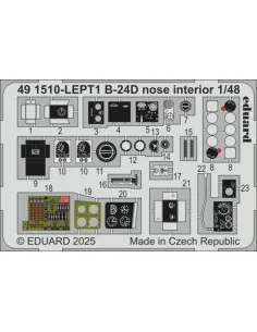 B-24D nose interior HOBBY BOSS, 1/48 - Eduard Accessories 491510