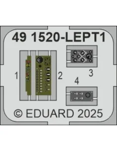 A6M5 (Nakajima) upgrade set EDUARD, 1/48 - Eduard Accessories 491520