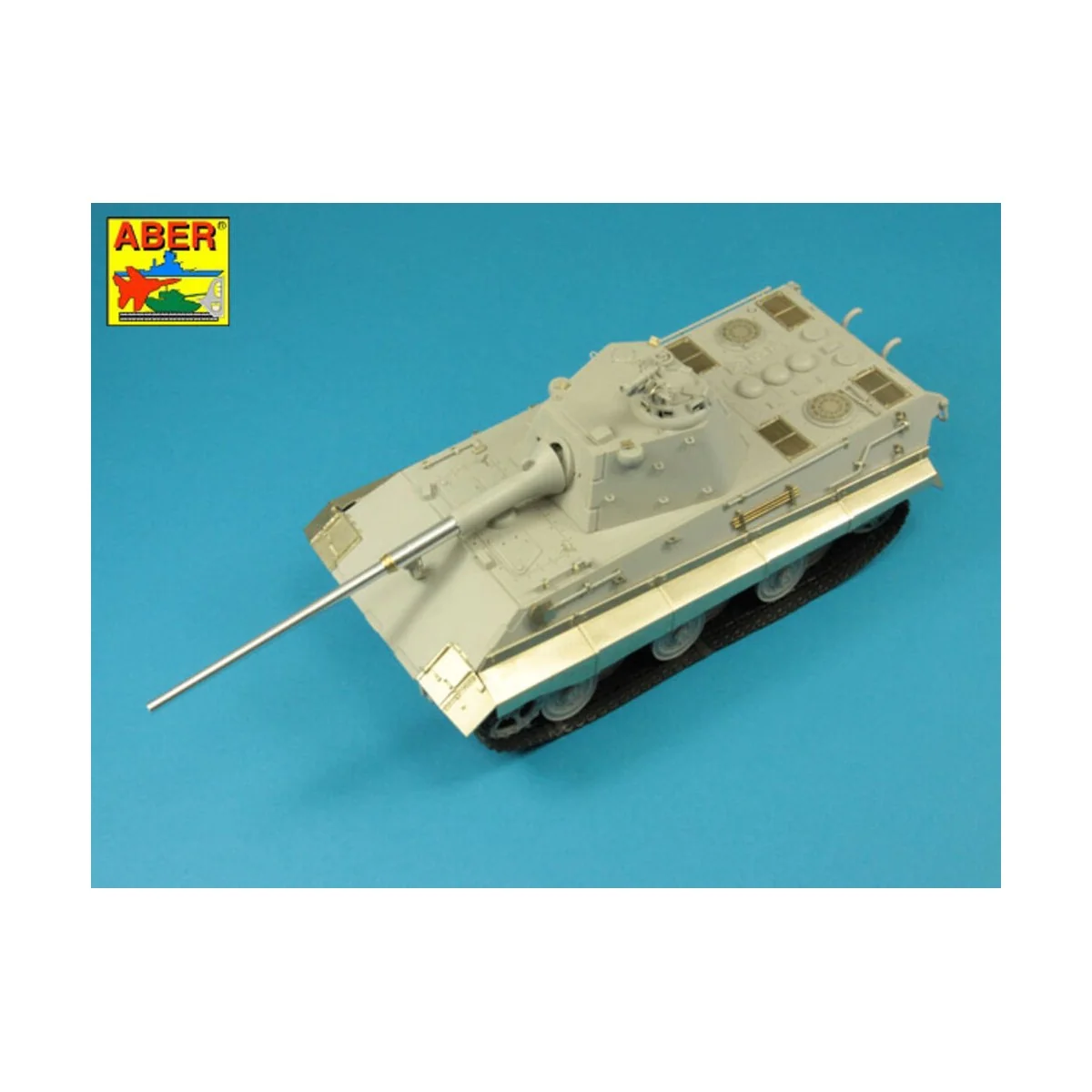 Germ.88 mm Kw.K. 43 L/71 E-50 Barrel (two part) - Aber Models 35 L097N