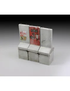 Concrete separation wall elements, 1/35 - Royal Model RM781