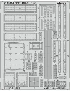 MH-6J for ICM, 1/48 - Eduard Accessories 491586 2