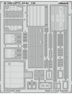 AH-6J for ICM, 1/48 - Eduard Accessories 491593 2