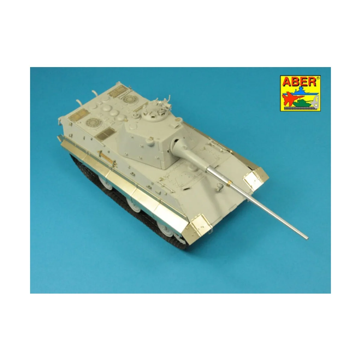 Germ.88 mm Kw.K. 43 L/71 E-50 Barrel (two part) - Aber Models 35 L097N