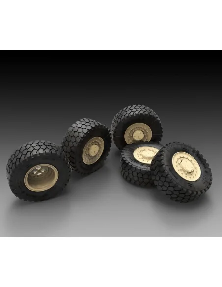 RG-31 mk.3 sagged wheels, 1/35 - Royal Model RM784