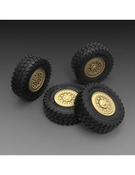 [NO_DESC] U.S. 4x4 MRAP sagged wheels, 1/35 - Royal Model RM785