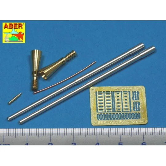Barrels for E-50 Flakpanzer, 1/35 - Aber Models 35 L-100 Barrels for E-50 Flakpanzer, 1/35 - Aber Models 35 L-100