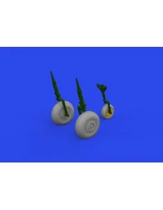 B-26B wheels, 1/48 - Eduard Accessories 6481011