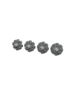 B-24J engines PRINT HOBBY BOSS, 1/48 - Eduard Accessories 6481029