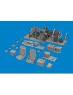 P-51B Malcolm Hood canopy cockpit PRINT, 1/48 - Eduard Accessories ... 2
