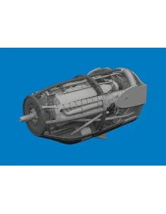 P-38F/G right engine PRINT TAMIYA, 1/48 - Eduard Accessories 6481037