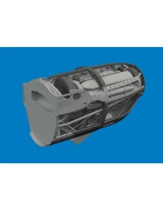 P-38F/G right engine PRINT TAMIYA, 1/48 - Eduard Accessories 6481037 2
