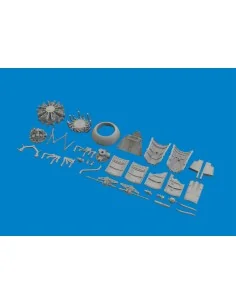 Fw 190A-6 engine & fuselage guns EDUARD, 1/48 - Eduard Accessories ...