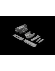 P-40N engine PRINT EDUARD, 1/48 - Eduard Accessories 6481130