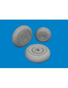 MiG-21F wheels for Eduard, 1/48 - Eduard Accessories 6481151 2