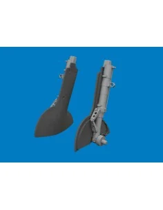 Spitfire Mk.IX/XVI undercarriage legs PRINT for Eduard, 1/48 - Edua...