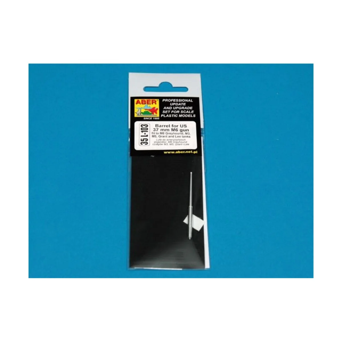 Barrel for US 37 mm M6 gun - Aber Models 35 L-103
