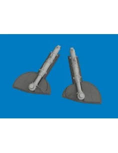 Spitfire Mk.I/II/Va/Vb undercarriage legs PRINT for Eduard, 1/48 - ...