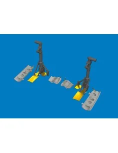 P-40K undercarriage legs PRINT for Eduard, 1/48 - Eduard Accessorie...