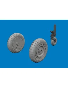 Fw 190D-9 wheels for Miniart, 1/48 - Eduard Accessories 6481201