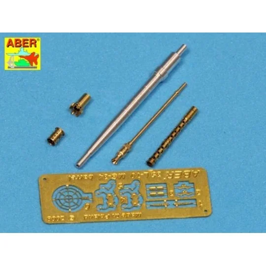 Barrels KwK.30 & MG 34, 1/35 - Aber Models 35 L-106N Barrels KwK.30 & MG 34, 1/35 - Aber Models 35 L-106N