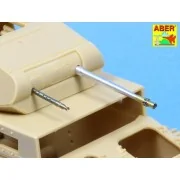 Barrels KwK.30 & MG 34, 1/35 - Aber Models 35 L-106N Barrels KwK.30 & MG 34, 1/35 - Aber Models 35 L-106N