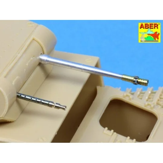 Barrels KwK.30 & MG 34, 1/35 - Aber Models 35 L-106N Barrels KwK.30 & MG 34, 1/35 - Aber Models 35 L-106N