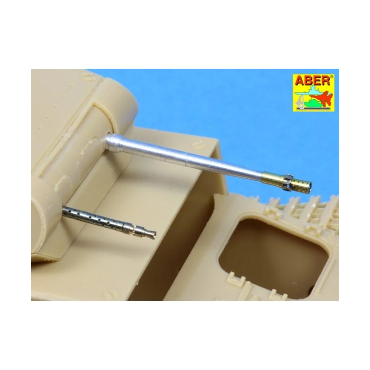 Barrels KwK.30 & MG 34, 1/35 - Aber Models 35 L-106N Barrels KwK.30 & MG 34, 1/35 - Aber Models 35 L-106N